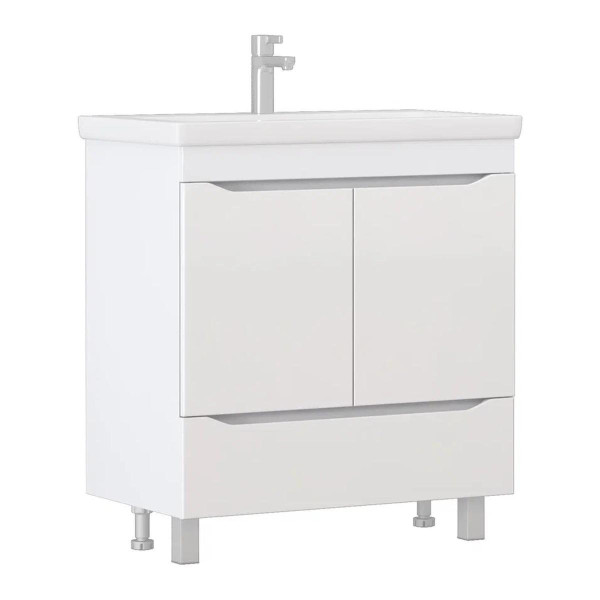 Тумба с раковиной напольная VIGO Grani 286, 80 см. Фото 1