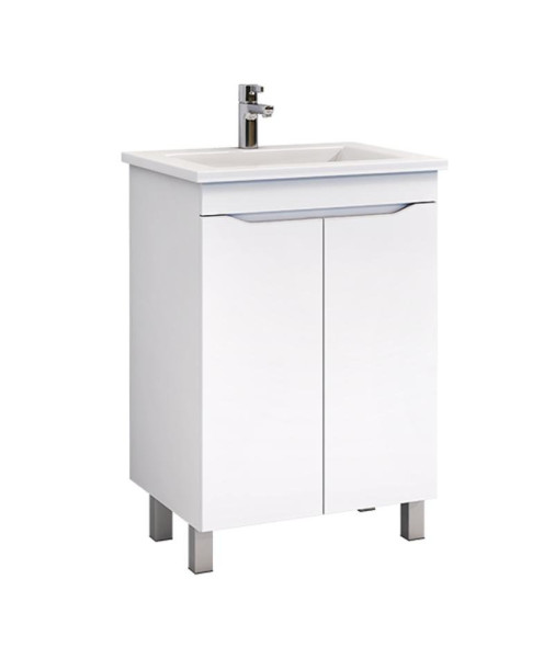 Тумба с раковиной напольная VIGO Grani tn.GRI.ELI.60.2D, 60 см. Фото 1