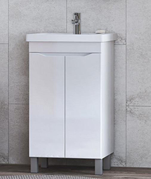 Тумба с раковиной напольная VIGO Grani tn.GRI.FOS.50.2D, 50 см. Фото 3