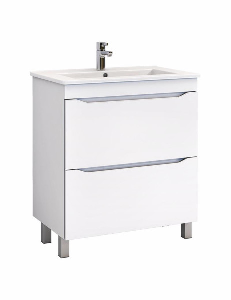 Тумба с раковиной напольная VIGO Grani tn.GRI.OSK.75.2Y, 75 см. Фото 1