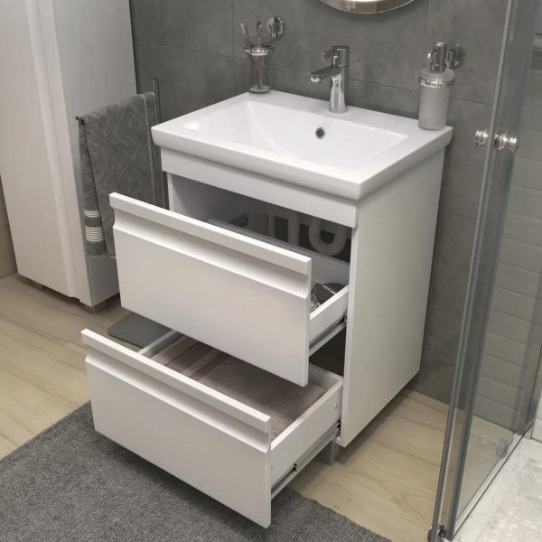 Тумба с раковиной напольная VIGO Holly 039, 60 см. Фото 5