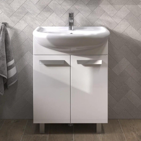 Тумба с раковиной напольная VIGO Hoska 230, 60 см. Фото 3