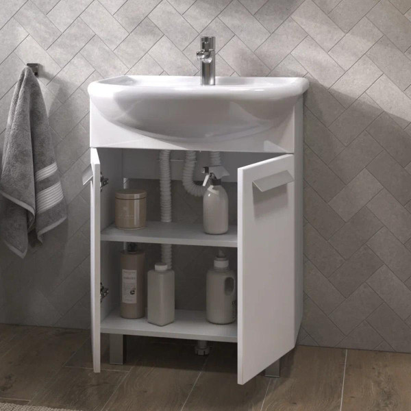 Тумба с раковиной напольная VIGO Hoska 230, 60 см. Фото 4