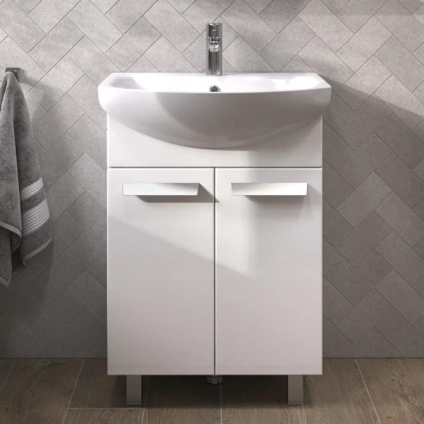 Тумба с раковиной напольная VIGO Hoska 231, 60 см. Фото 3