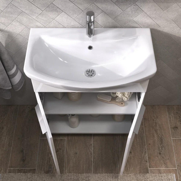 Тумба с раковиной напольная VIGO Hoska 232, 70 см. Фото 5