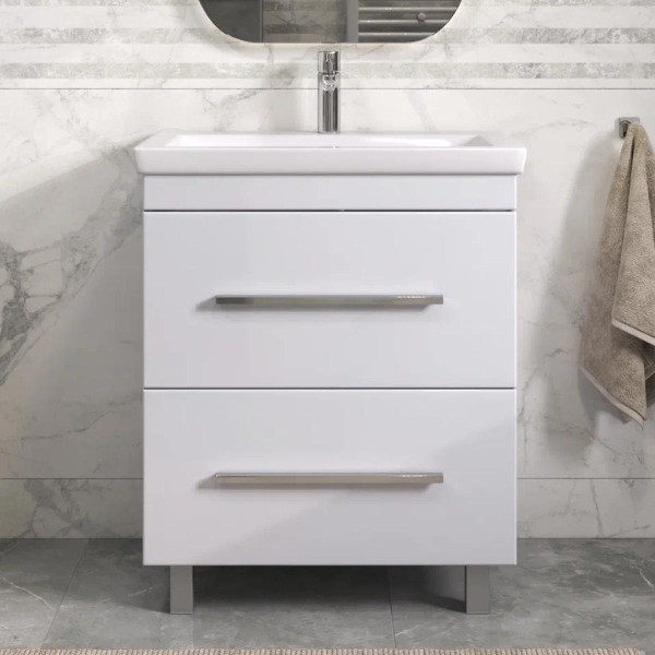 Тумба с раковиной напольная VIGO Land 020, 70 см. Фото 3