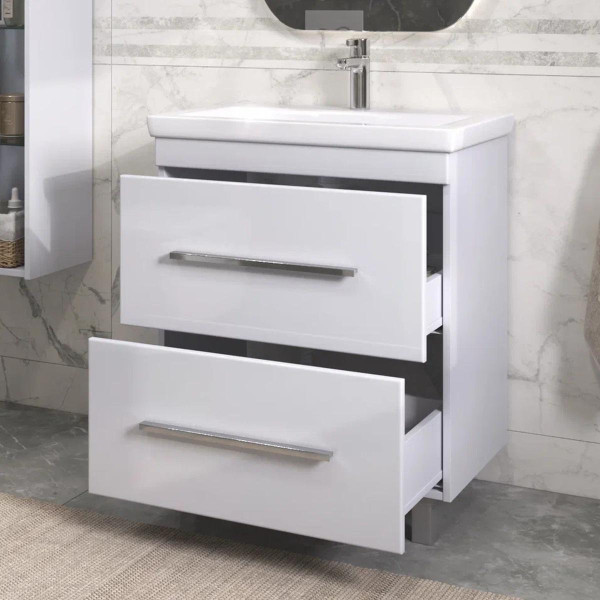 Тумба с раковиной напольная VIGO Land 020, 70 см. Фото 4