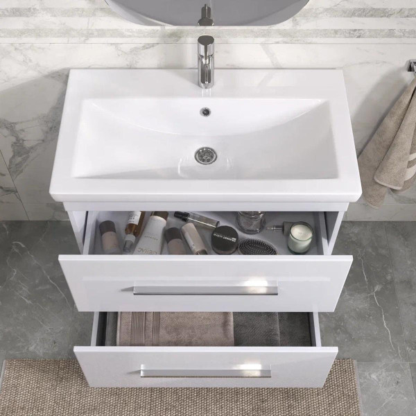 Тумба с раковиной напольная VIGO Land 021, 80 см. Фото 5