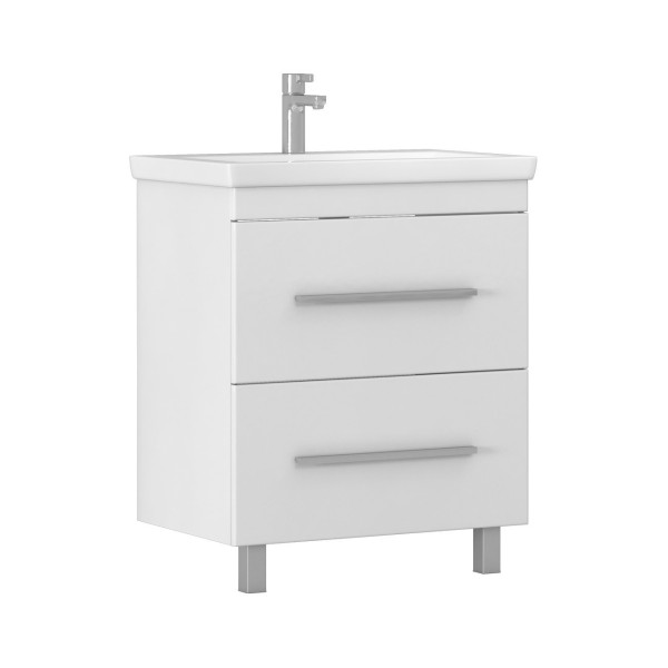 Тумба с раковиной напольная VIGO Land tn.LAN.COM.70.2Y, 70 см. Фото 1