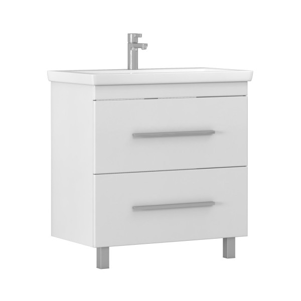 Тумба с раковиной напольная VIGO Land tn.LAN.COM.80.2Y, 80 см. Фото 1