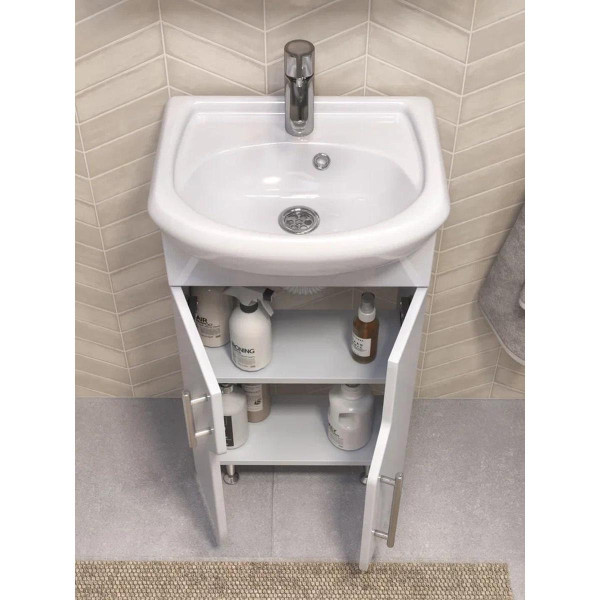 Тумба с раковиной напольная VIGO Turin 223, 45 см. Фото 5