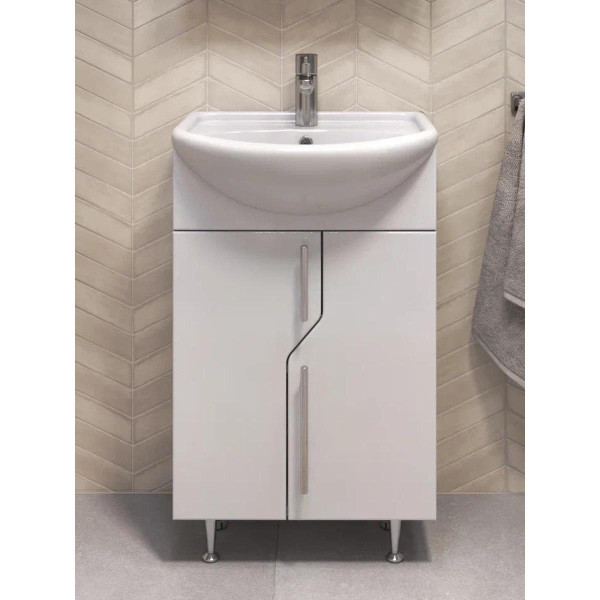 Тумба с раковиной напольная VIGO Turin 225, 55 см. Фото 3