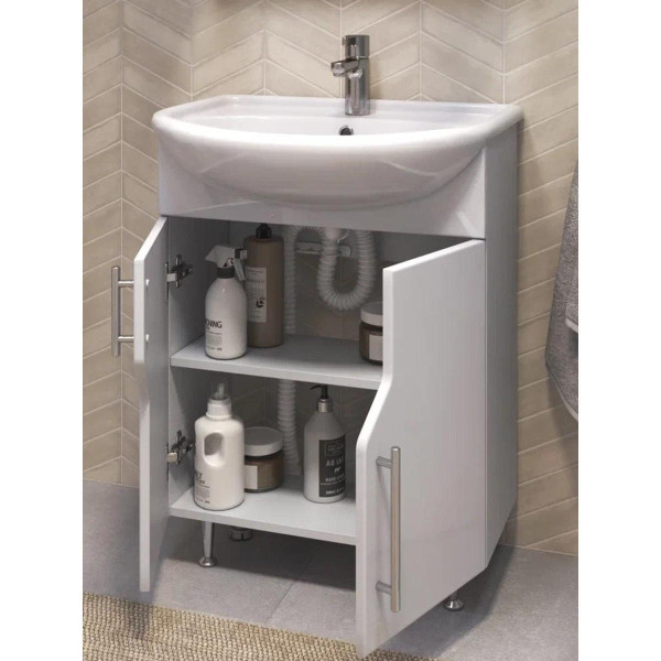 Тумба с раковиной напольная VIGO Turin 226, 60 см. Фото 4