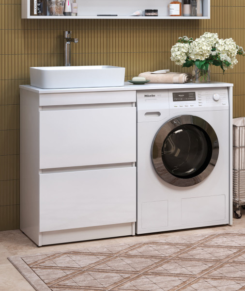 Тумба с раковиной напольная VIGO Urban tn.URB.60.2Y, 60 см. Фото 3