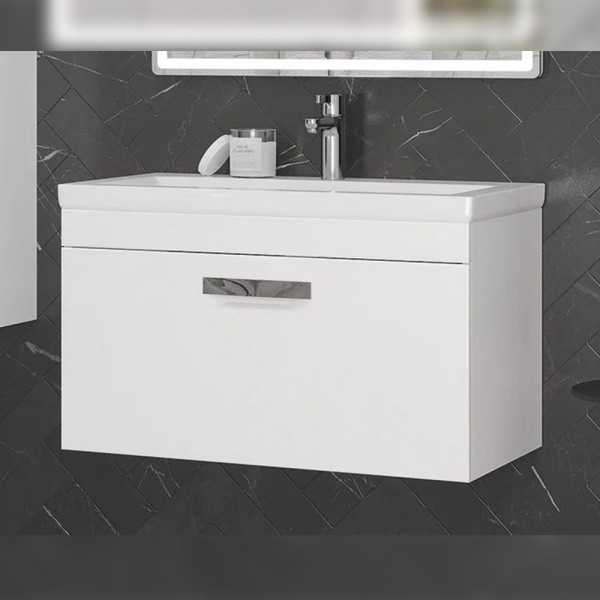 Тумба с раковиной подвесная Velvex Estea tp.EST.MOD.80.1Y, 80 см. Фото 4