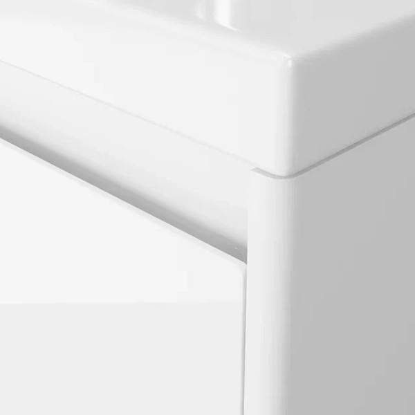 Тумба с раковиной подвесная Velvex Klaufs tp.KLA.COM.80.1Y, 80 см. Фото 5