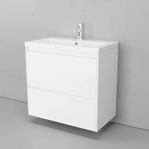 Тумба с раковиной подвесная Velvex Klaufs tp.KLA.COM.80.2Y, 80 см. Фото 4