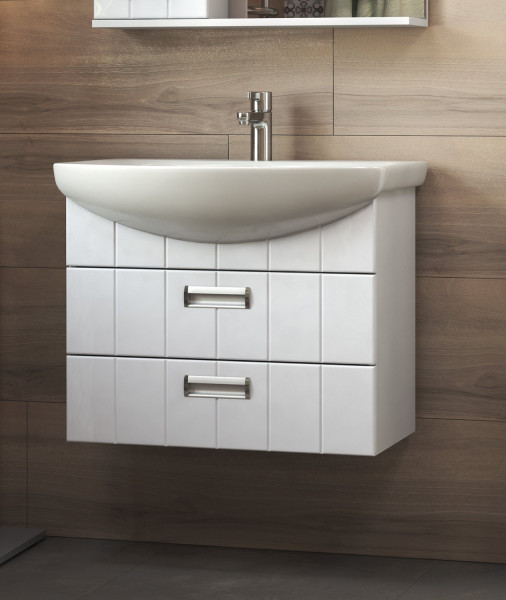 Тумба с раковиной подвесная VIGO Diana tp.DIA.BAL.70.2Y, 70 см. Фото 3