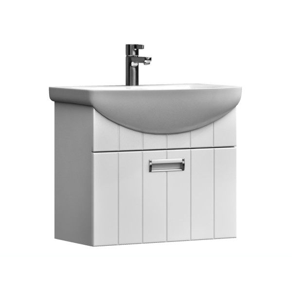 Тумба с раковиной подвесная VIGO Diana tp.DIA.PAL.60.1Y, 60 см. Фото 1