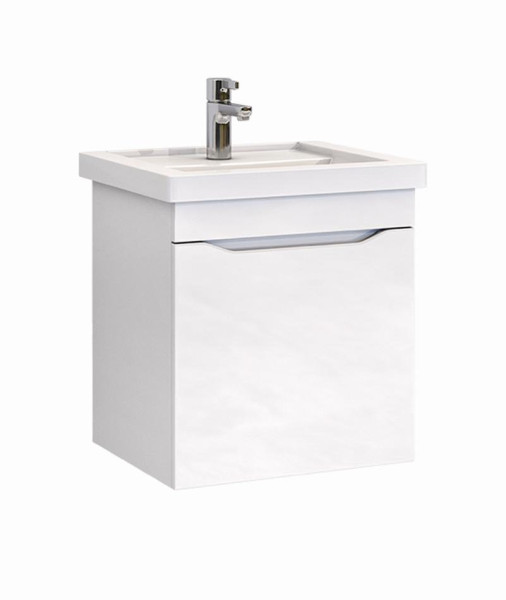 Тумба с раковиной подвесная VIGO Grani tp.GRI.FOS.50.1Y, 50 см. Фото 1