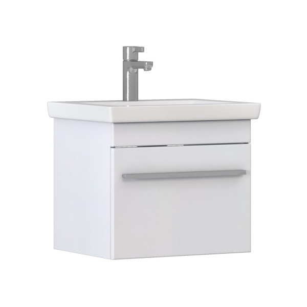 Тумба с раковиной подвесная VIGO Land tp.LAN.COM.50.1Y, 50 см. Фото 1