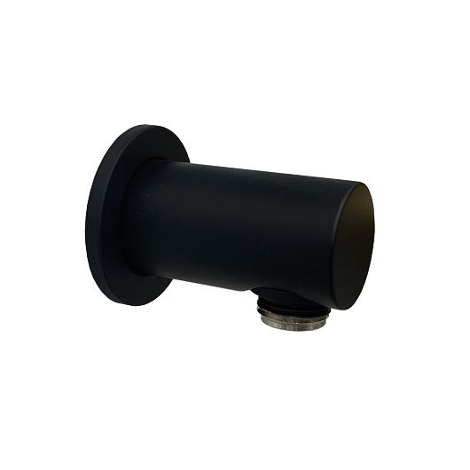 TVC000456000K5 Выпуск для душа 1/2', Материал: Латунь, Чёрный матовый (ДО ОКОНЧАНИЯ ОСТАТКОВ). Фото 1