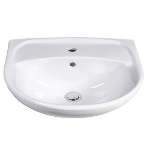 Умывальник 2-ой вел. 1-отв. CAPRI 55 (TIVOLI). Фото 1