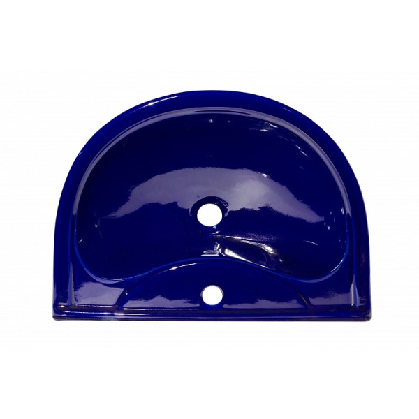 Умывальник 2-ой вел. 1-отв."ПРЕСТИЖ" синий (Ст.ОСКОЛ). Фото 1