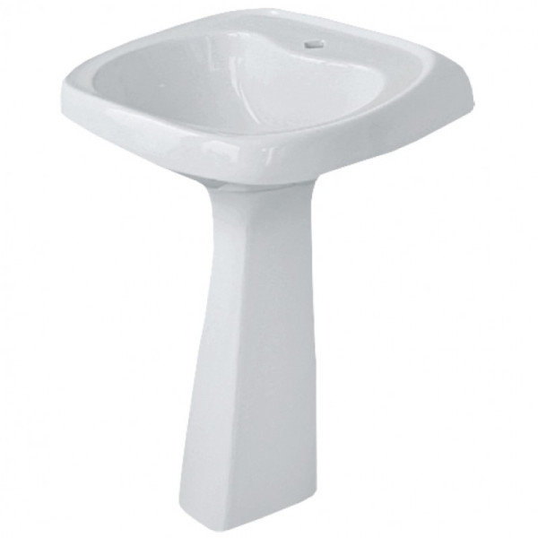 Умывальник 2-ой вел. без отв. ВОДОЛЕЙ 57 (ФАРФОР). Фото 1