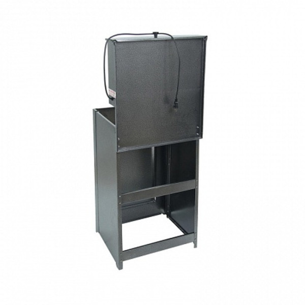 Умывальник "Акватекс" (бак антикорроз, с ЭВН + мойка нерж. сталь) цвет аквамикс серый. Фото 2