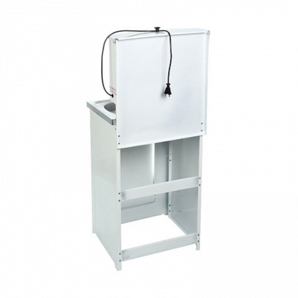 Умывальник "Акватекс" (бак антикорроз. с ЭВН + мойка нерж. сталь) цвет белый. Фото 2