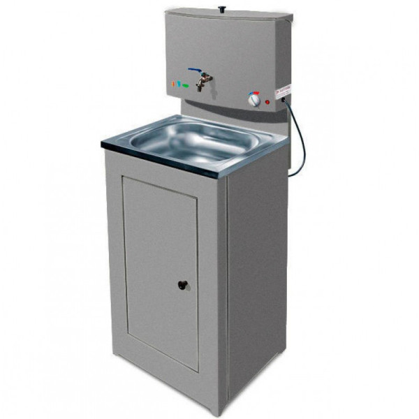 Умывальник (бак антикороз, с ЭВН + мойка нерж.) аквамикс "Акватекс". Фото 1