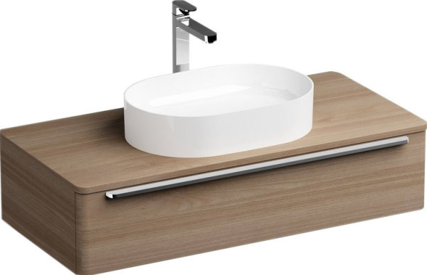 Умывальник CERAMIC 550 O SLIM белый. Фото 3