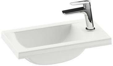 Умывальник CLASSIC 400 белый с отверстиями (СНЯТ С ПРОИЗВОДСТВА, продаем из наличия). Фото 1