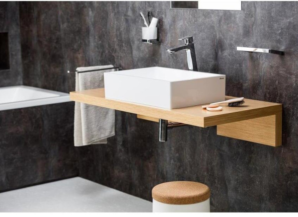 Умывальник FORMY 01 500 D белый без перелива. Фото 7