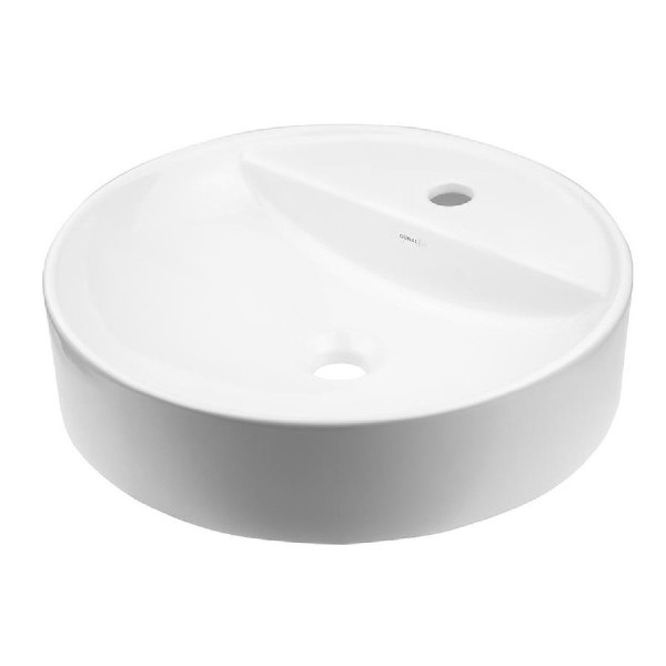 Умывальник GURAL Nova D=45 накладной с отв. под смеситель. Фото 1