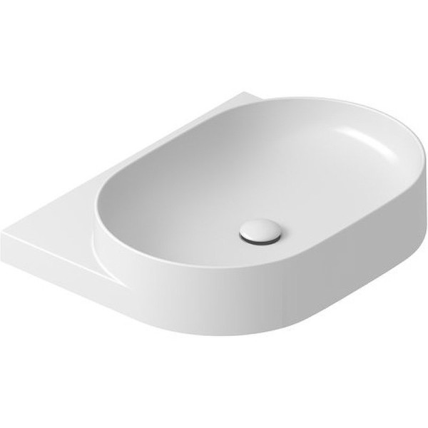 Умывальник Yard 600 керамический белый. Фото 1