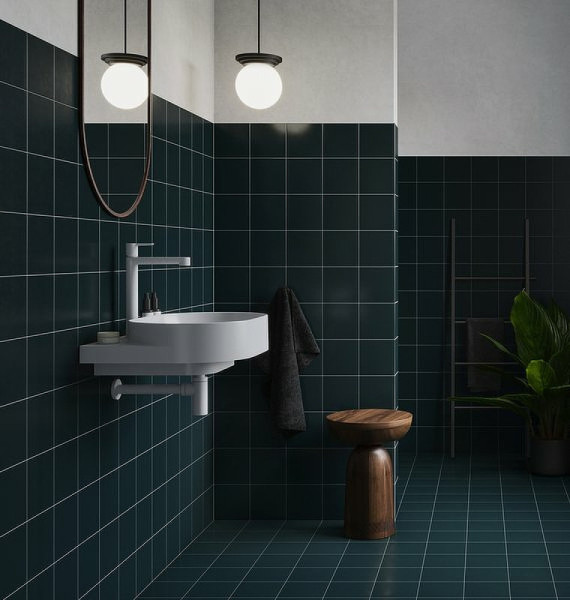 Умывальник Yard 600 керамический белый. Фото 3