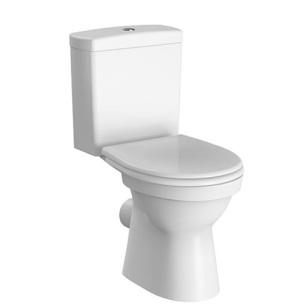 Унитаз-компакт Eisberg с бидеткой, г/в, 2-реж., сид. ТП, Soft Close (NORM-VitrA). Фото 1