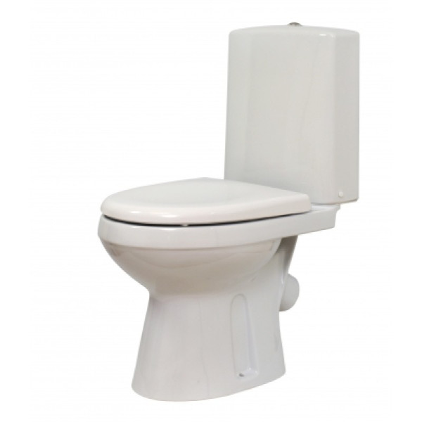 Унитаз-компакт ЛЕДА Premium, к/в, 2-реж, сид. DP, Soft Close (ОК). Фото 1