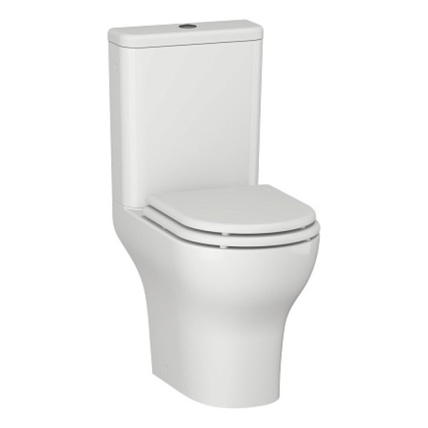 Унитаз-компакт OPADIRIS Палермо OS24721 безободковый, сиденье дюропласт, крышка бачка керамика. Фото 1