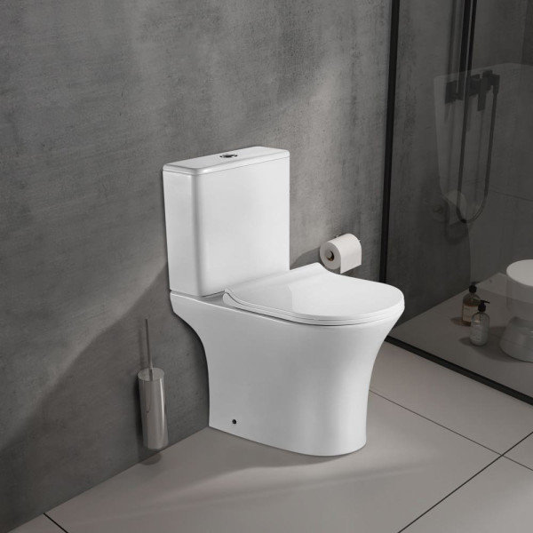 Унитаз напольный Olive s Sierra SR31126DP, белый. Фото 3