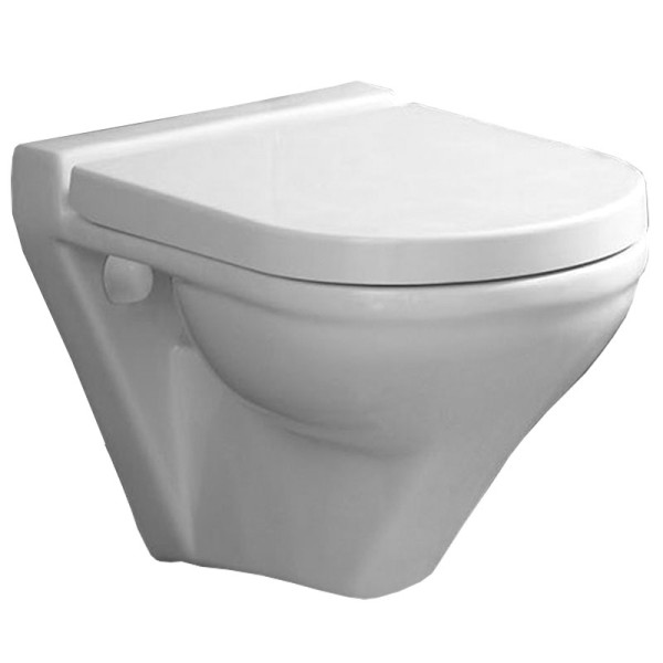 Унитаз подвесной Azario Trend 550х355х400 безободковый с сиденьем микролифт (AZ-2047). Фото 1