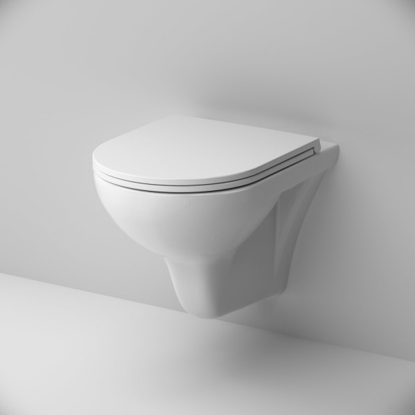 Унитаз подвесной FlashClean с сиденьем микролифт. Фото 1