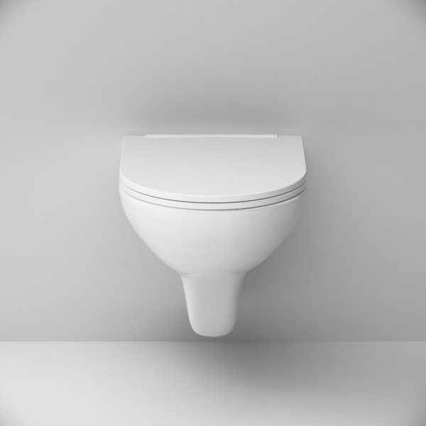 Унитаз подвесной FlashClean с сиденьем микролифт. Фото 4