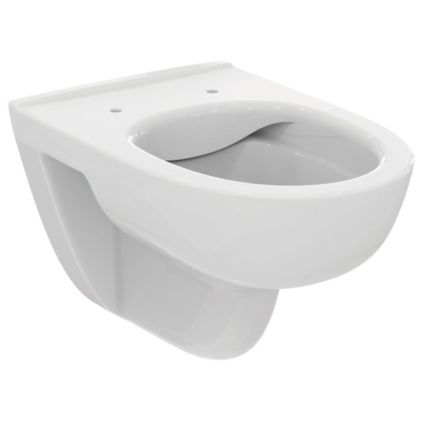 Унитаз подвесной Ideal Standard i.life A безободковый, технология RimLS+, глубокий смыв. (T471601). Фото 1