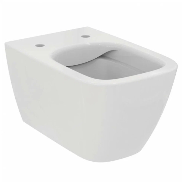 Унитаз подвесной Ideal Standard i.life S безободковый, технология RimLS+, глубокий смыв. Короткая проекция - 48 см (T459201). Фото 1