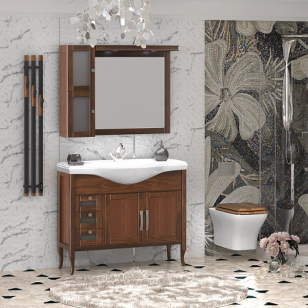 Унитаз подвесной OPADIRIS Кантара OS74712N безободковый, сиденье светлый орех. Фото 3