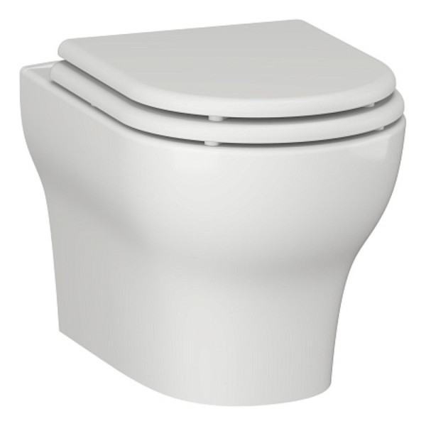 Унитаз подвесной OPADIRIS Лоренцо OS41711 безободковый, сиденье дюропласт. Фото 1