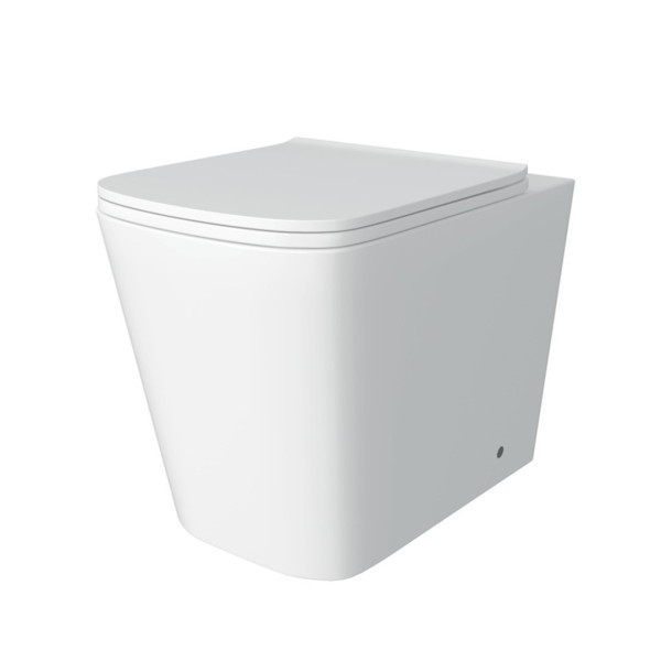 Унитаз приставной Maretti Umbria безободковый с микролифтом, UM10PRBM39-844, белый. Фото 1